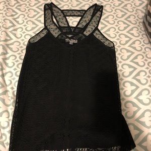 Black tank top- only worn once